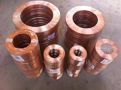 Copper washers